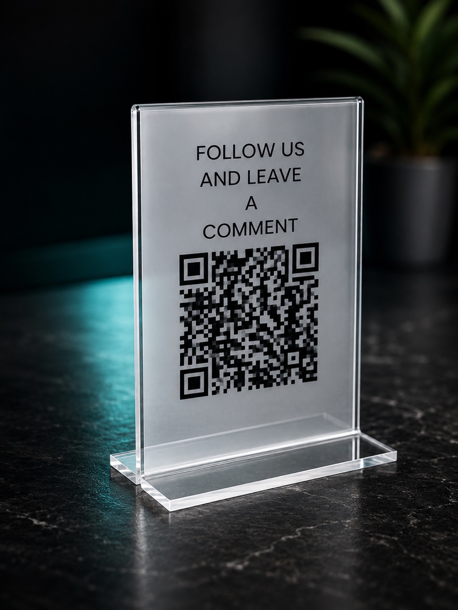 Placas y códigos QR