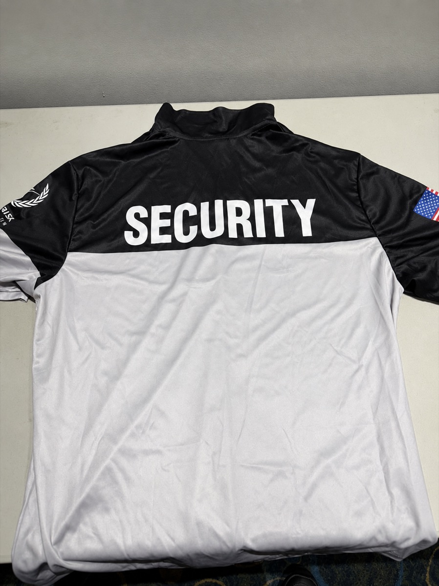 Camisa de seguridad con impresión DTF "Security" para Global Risk Protection